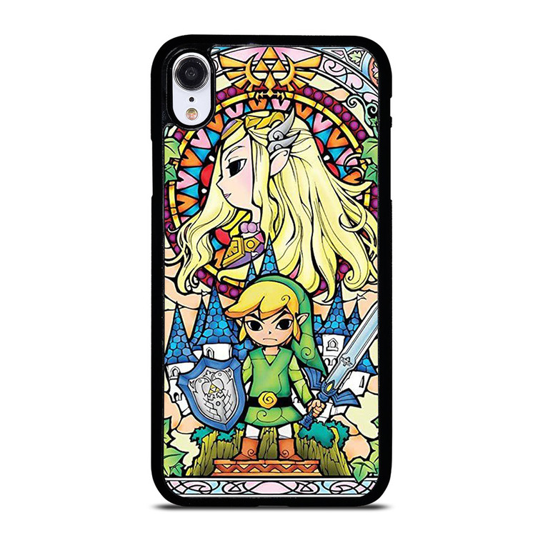 GAMES LEGEND OF ZELDA GLASS ART iPhone XR Case Cover
