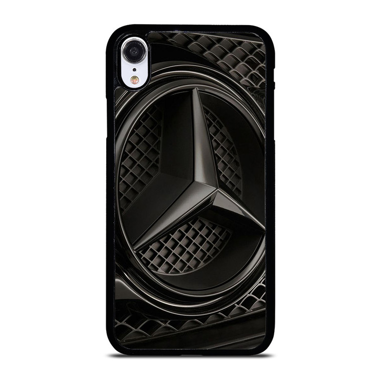MERCEDES BENZ LOGO BLACK ICON iPhone XR Case Cover