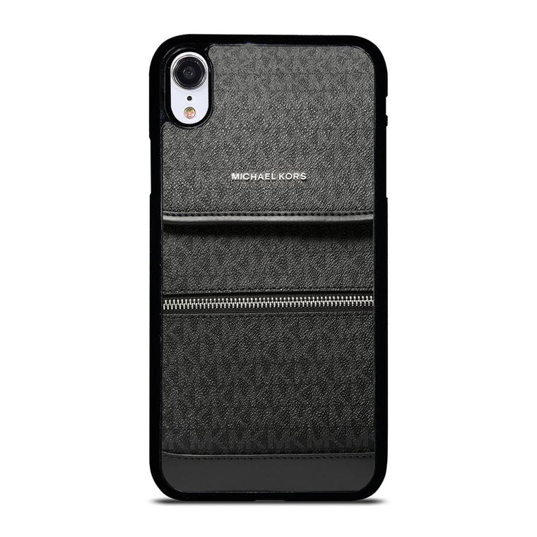 MICHAEL KORS MK LOGO BACKPACK BLACK BAG iPhone XR Case Cover