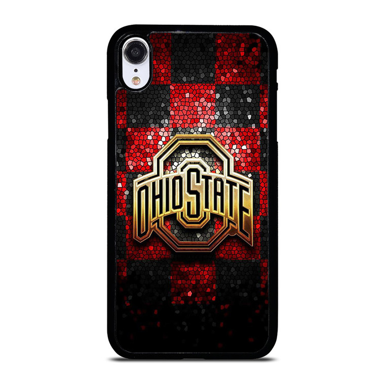 OHIO STATE LOGO FOOTBALL MOZAIC ICON iPhone XR Case Cover