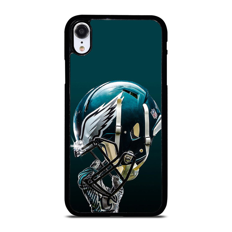 PHILADELPHIA EAGLES LOGO FOOTBALL HELMET ICON iPhone XR Case Cover