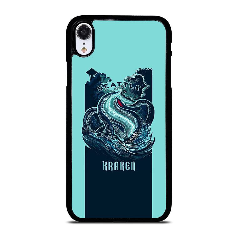 SEATTLE KRAKEN LOGO HOCKEY ICON iPhone XR Case Cover