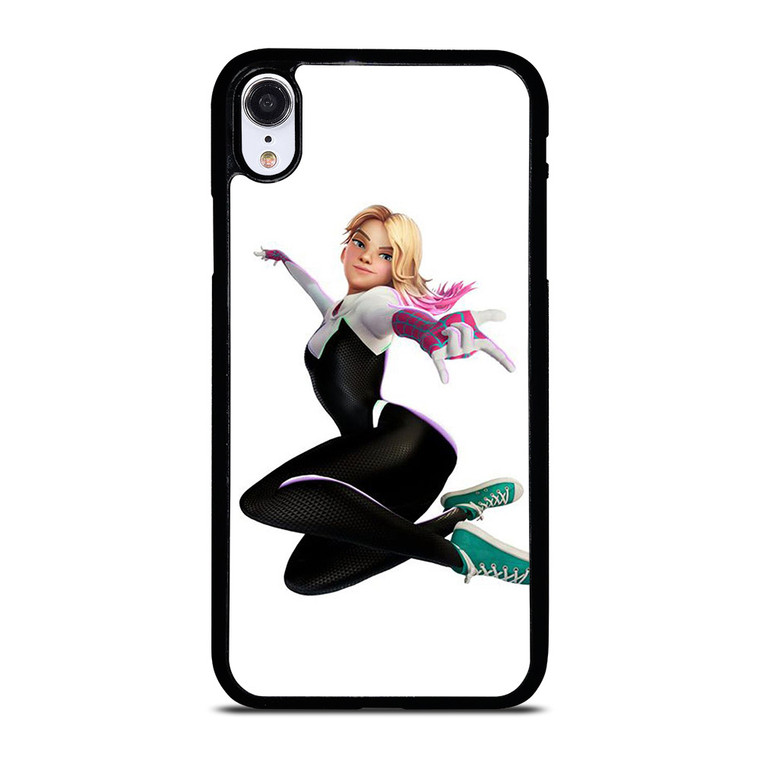 SPIDER GWEN SPIDER WOMAN SPIDER VERSE iPhone XR Case Cover