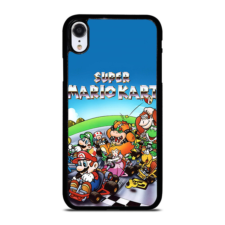 SUPER MARIO KART BROSS NINTENDO GAMES POSTER iPhone XR Case Cover