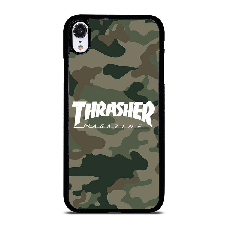 THRASHER SKATEBOARD MAGAZINE CAMO iPhone XR Case Cover