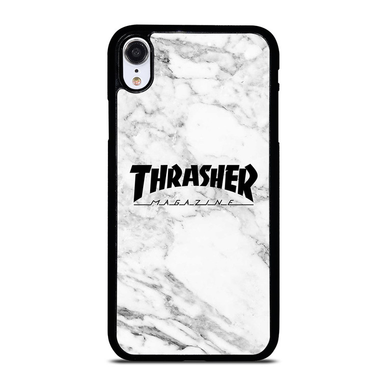 THRASHER SKATEBOARD MAGAZINE LOGO MARBLE iPhone XR Case Cover