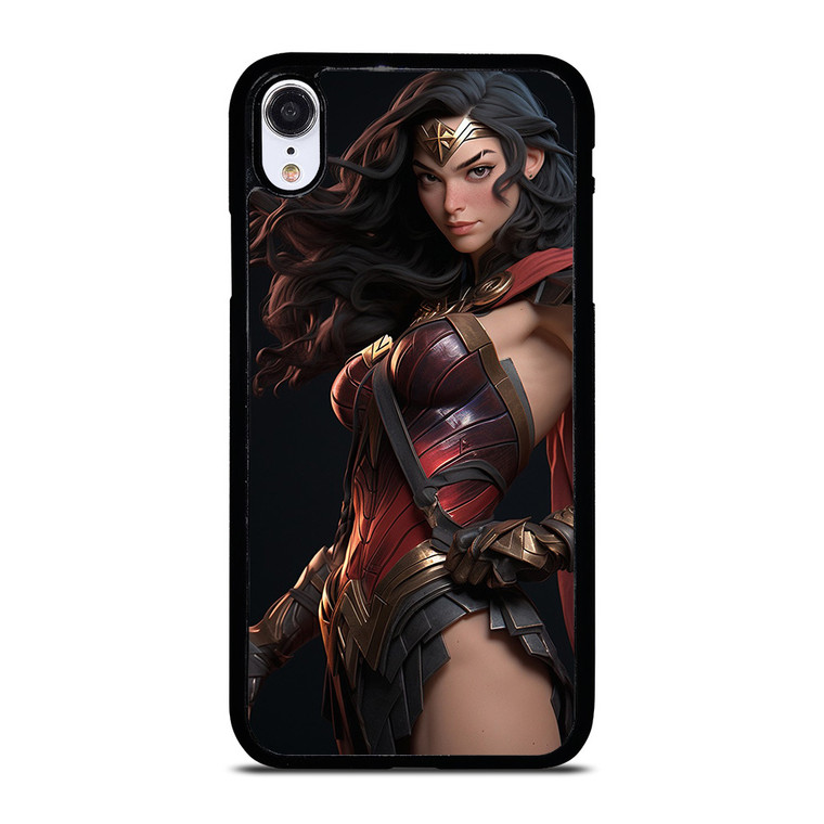 WONDER WOMAN DC COMIC BEAUTIFUL SUPERHERO iPhone XR Case Cover