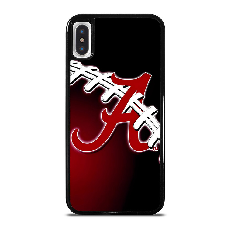 ALABAMA CRIMSON TIDE BAMA LOGO FOOTBALL iPhone X / XS Case Cover