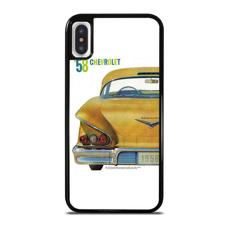 CHEVY CHEVROLET RETRO POSTER iPhone X / XS Case Cover