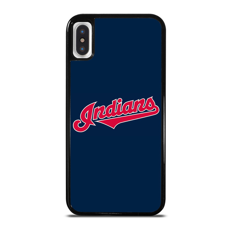 CLEVELAND INDIANS BASEBALL TEAM LOGO ICON iPhone X / XS Case Cover