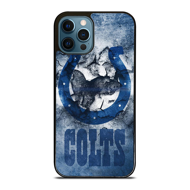 INDIANAPOLIS COLTS ICON iPhone 12 Pro Max Case Cover INDIANAPOLIS COLTS ICON iPhone 12 Pro Max Case Cover
