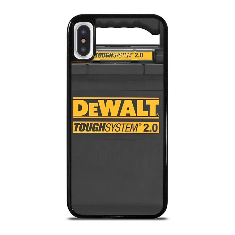 DEWALT LOGO TOUGH SYSTEM ICON iPhone X / XS Case Cover