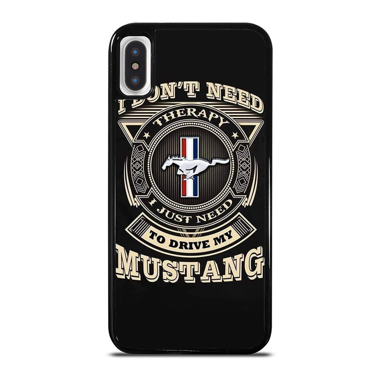 FORD LOGO DRIVE MY MUSTANG iPhone X / XS Case Cover