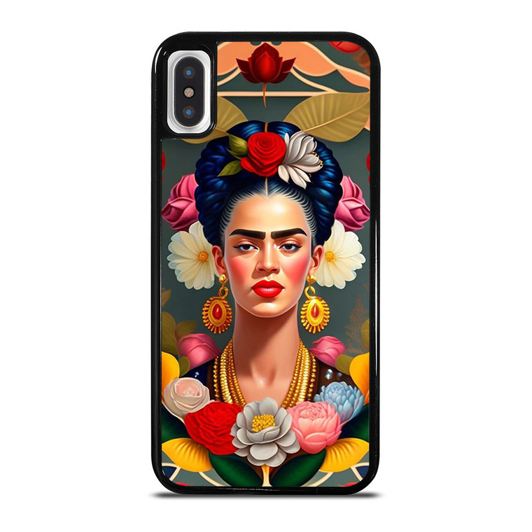 FRIDA KAHLO PAINTING FACE iPhone X / XS Case Cover