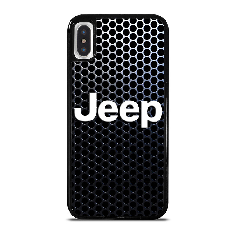 JEEP LOGO METAL ICON iPhone X / XS Case Cover