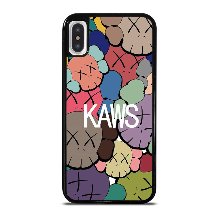 KAWS ICON FASHION FACES iPhone X / XS Case Cover