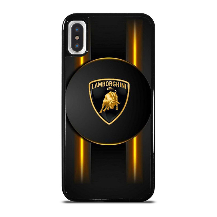 LAMBORGHINI CAR LOGO EMBLEM iPhone X / XS Case Cover