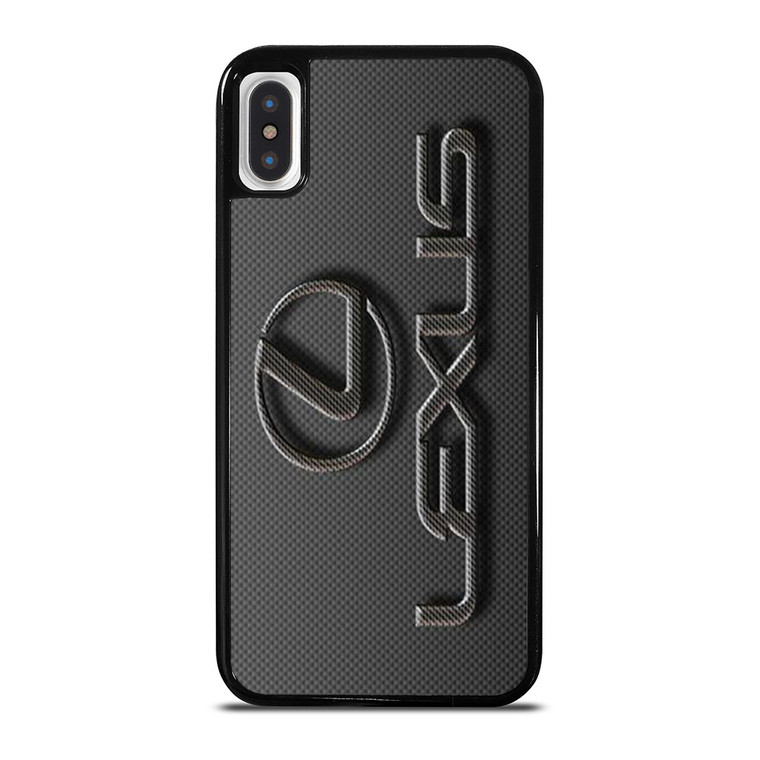 LEXUS CAR LOGO CARBON iPhone X / XS Case Cover