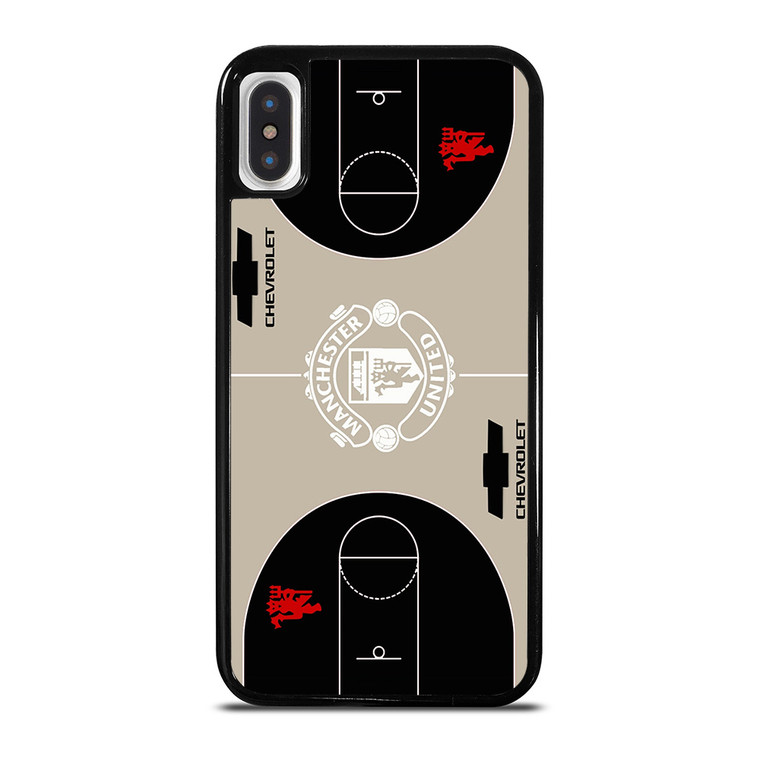 MANCHESTER UNITED BASKET FIELD CHEVROLET iPhone X / XS Case Cover