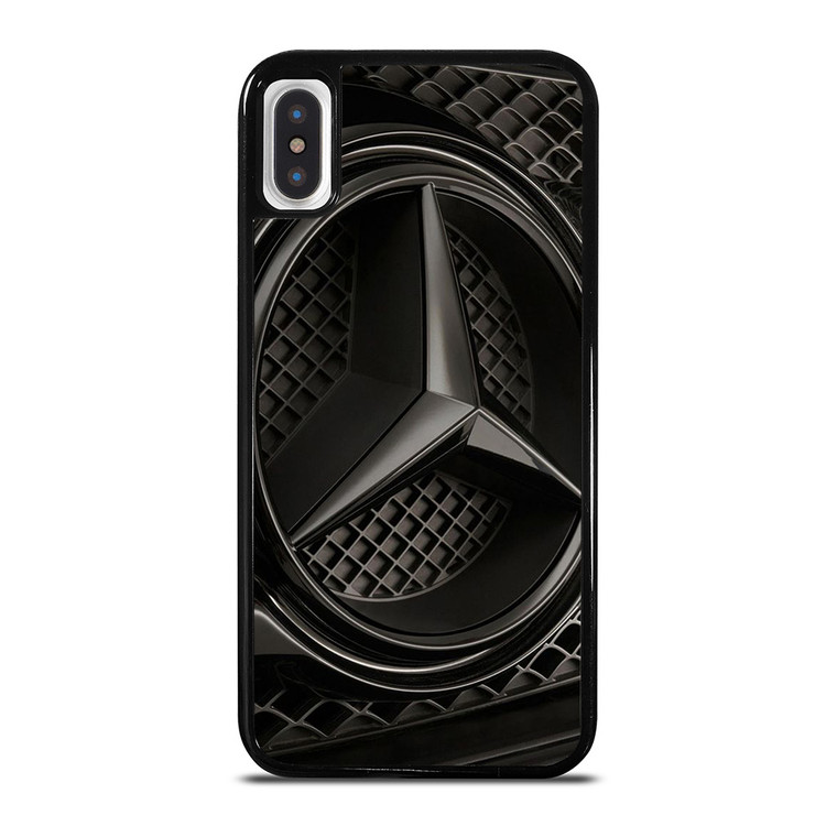 MERCEDES BENZ LOGO BLACK ICON iPhone X / XS Case Cover