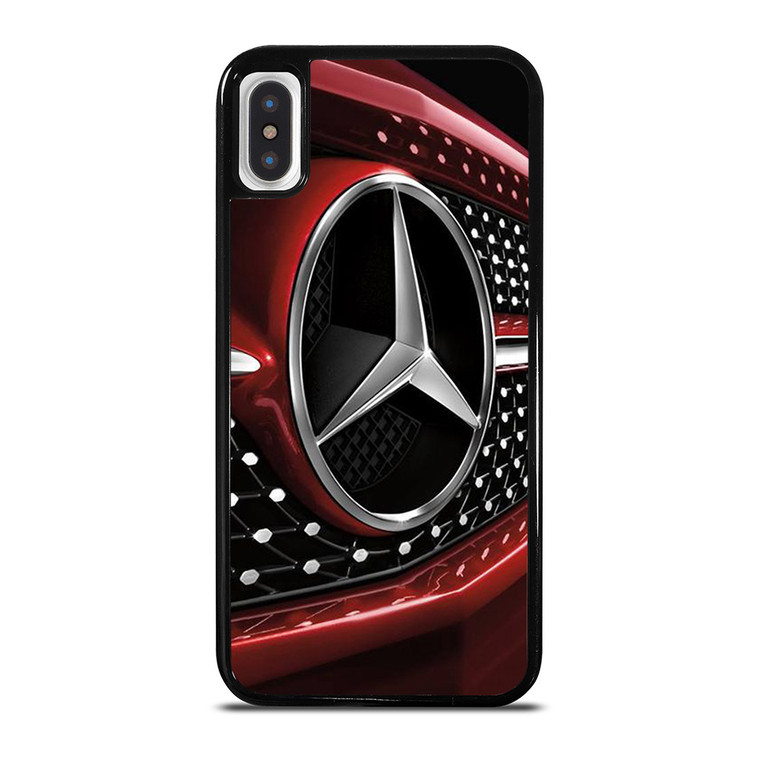 MERCEDES BENZ LOGO RED ICON iPhone X / XS Case Cover