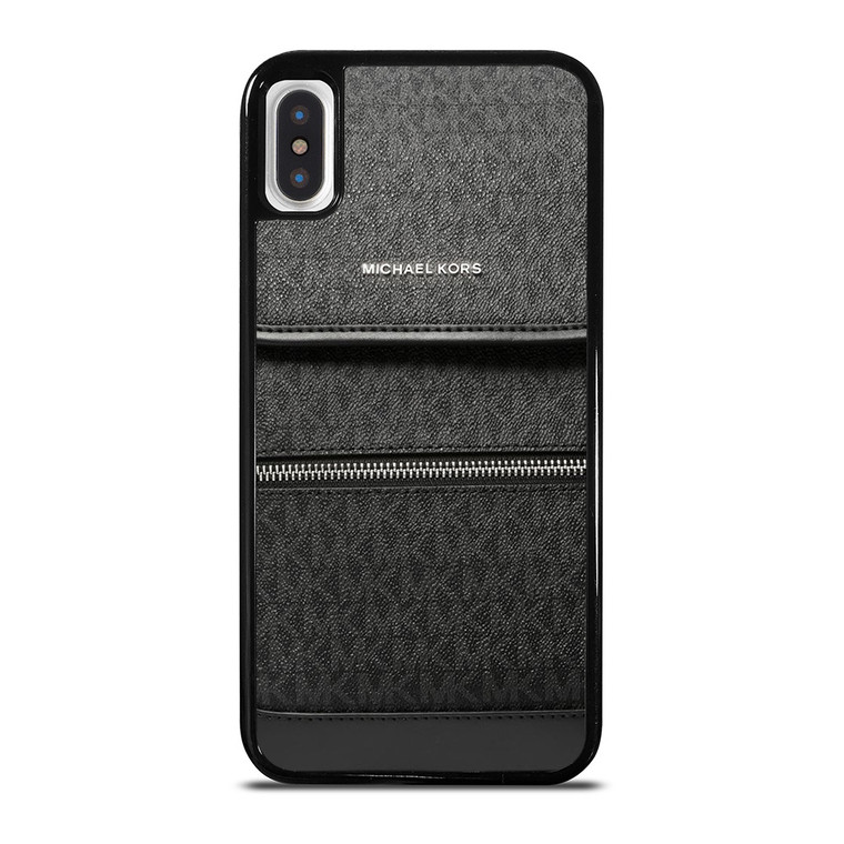 MICHAEL KORS MK LOGO BACKPACK BLACK BAG iPhone X / XS Case Cover
