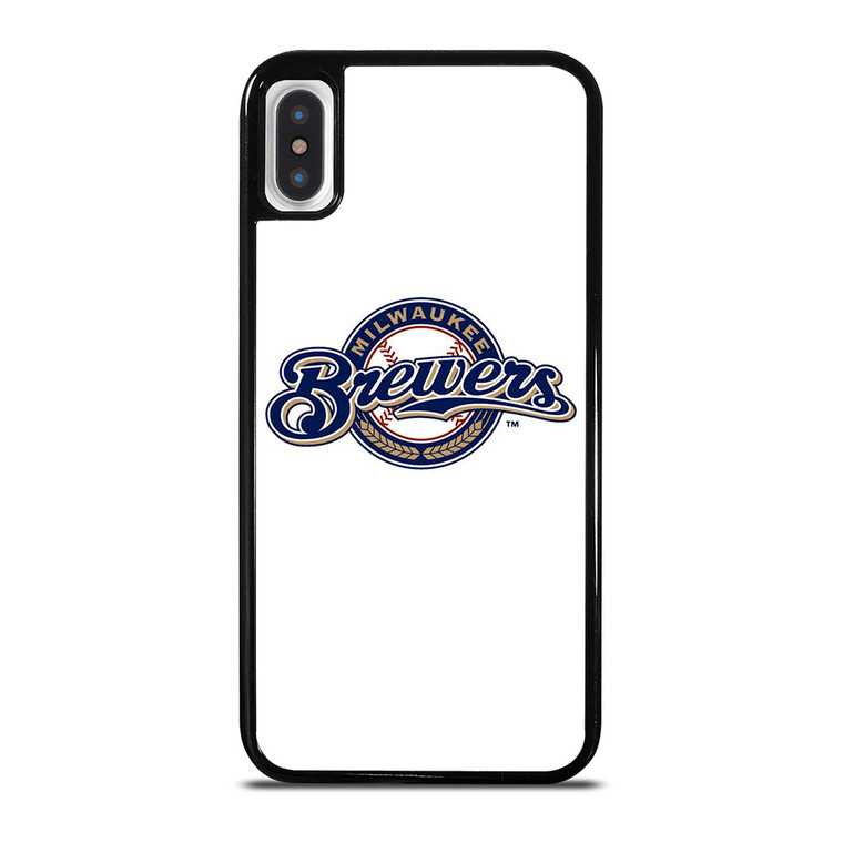 MILWAUKEE BREWERS LOGO BASEBALL TEAM ICON iPhone X / XS Case Cover