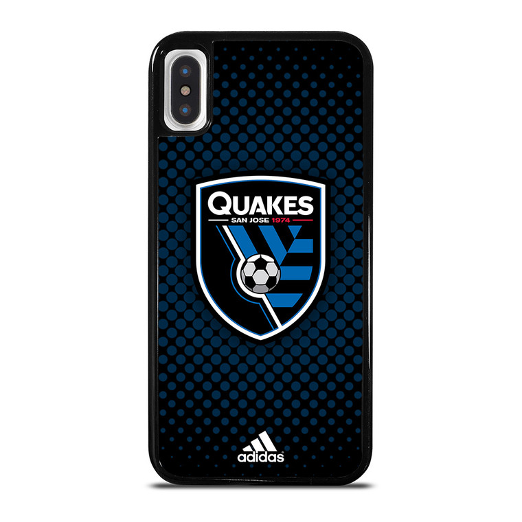 SAN JOSE EARTHQUAKES SOCCER MLS ADIDAS iPhone X / XS Case Cover