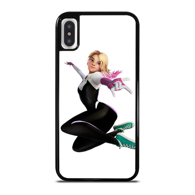 SPIDER GWEN SPIDER WOMAN SPIDER VERSE iPhone X / XS Case Cover