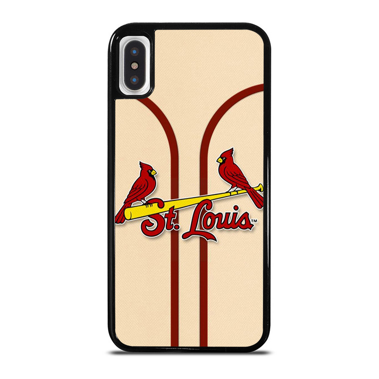 ST LOUIS CARDINALS LOGO BASEBALL TEAM JERSEY iPhone X / XS Case Cover