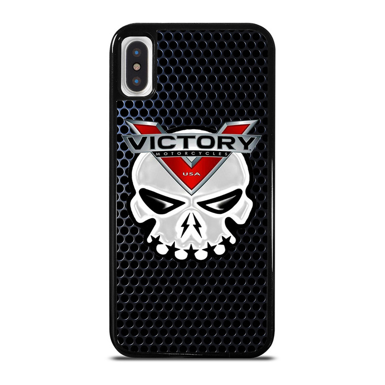 VICTORY MOTORCYCLE SKULL LOGO iPhone X / XS Case Cover