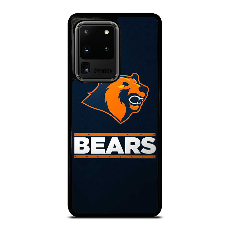 CHICAGO BEARS FOOTBALL LOGO ICON EMBLEM Samsung Galaxy S20 Ultra Case Cover