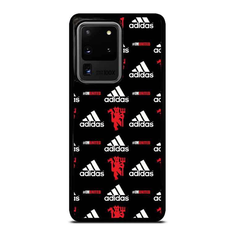 MANCHESTER UNITED ADIDAS PATTERN Samsung Galaxy S20 Ultra Case Cover