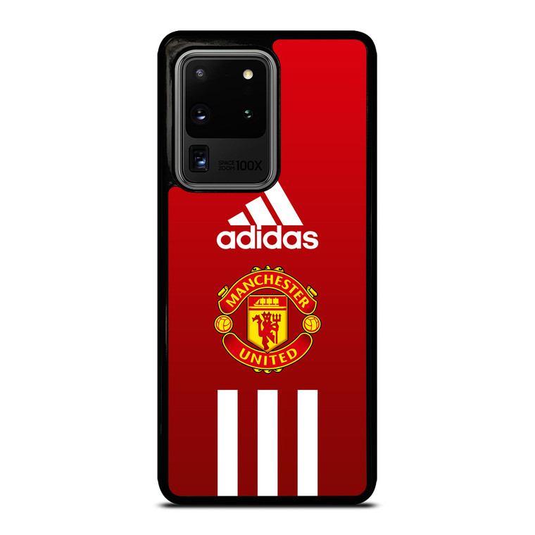 MANCHESTER UNITED FC ADIDAS STRIPES Samsung Galaxy S20 Ultra Case Cover