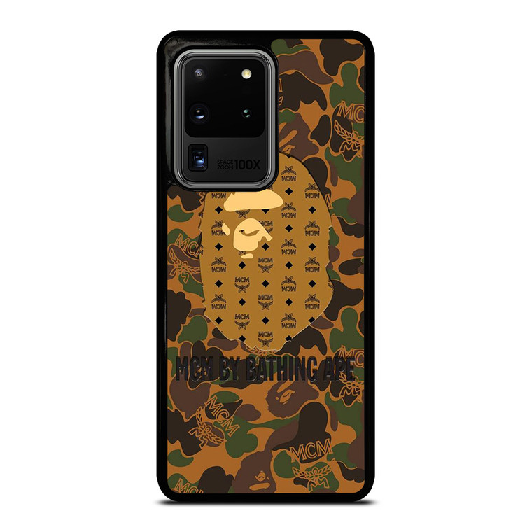 MCM BY BATHING APE CAMO Samsung Galaxy S20 Ultra Case Cover