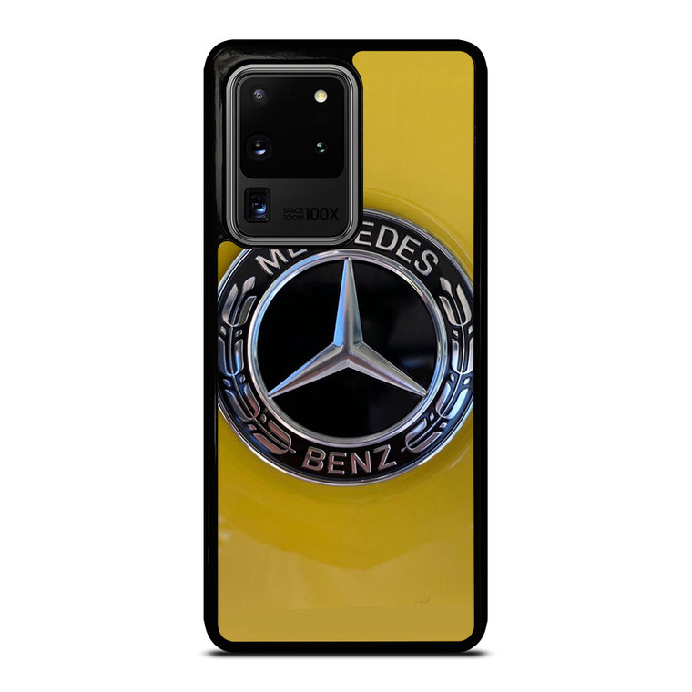 MERCEDES BENZ CAR LOGO YELLOW ICON Samsung Galaxy S20 Ultra Case Cover