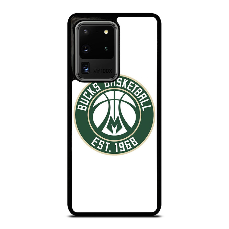 MILWAUKEE BUCKS LOGO BASKETBALL 1968 Samsung Galaxy S20 Ultra Case Cover