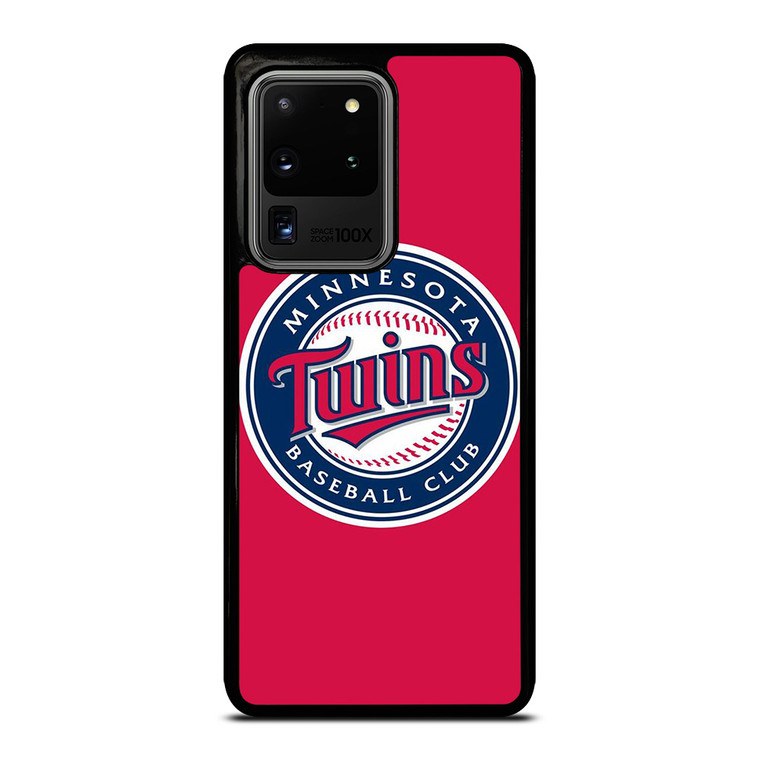 MINNESOTA TWINS BASEBALL TEAM LOGO Samsung Galaxy S20 Ultra Case Cover
