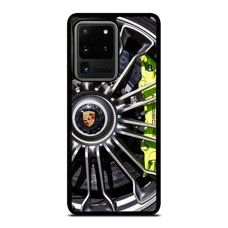PORSCHE CAR ICON WHEEL LOGO Samsung Galaxy S20 Ultra Case Cover