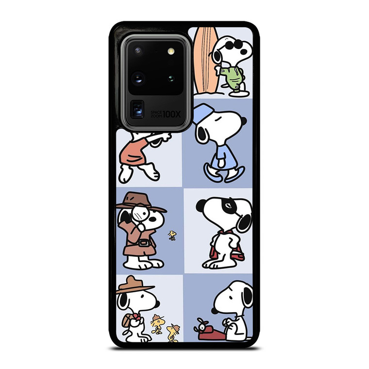 SNOOPY THE PEANUTS CHARLIE BROWN CARTOON Samsung Galaxy S20 Ultra Case Cover