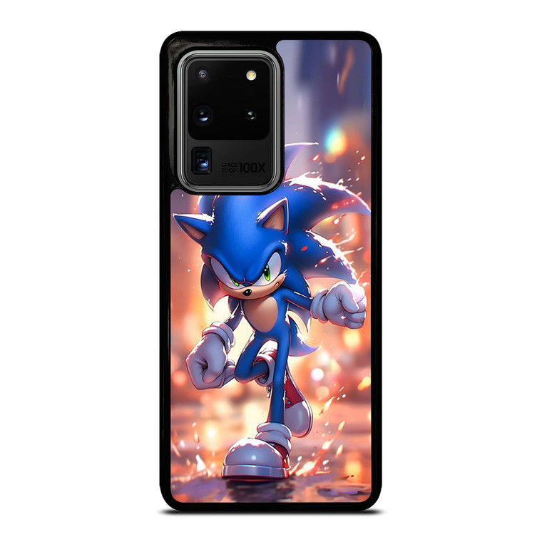SONIC THE HEDGEHOG ANIMATION RUNNING Samsung Galaxy S20 Ultra Case Cover