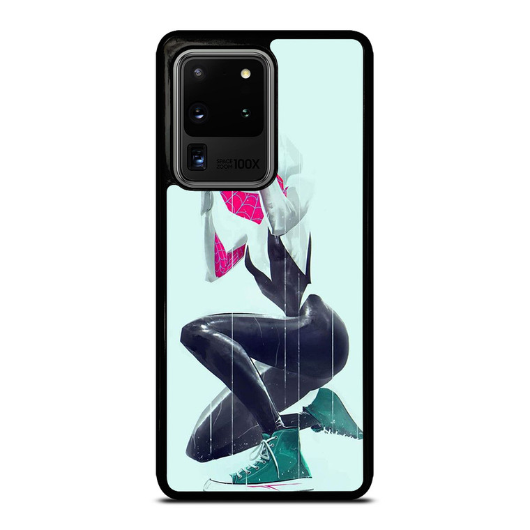 SPIDER VERSE SPIDER GWEN SPIDER WOMAN Samsung Galaxy S20 Ultra Case Cover