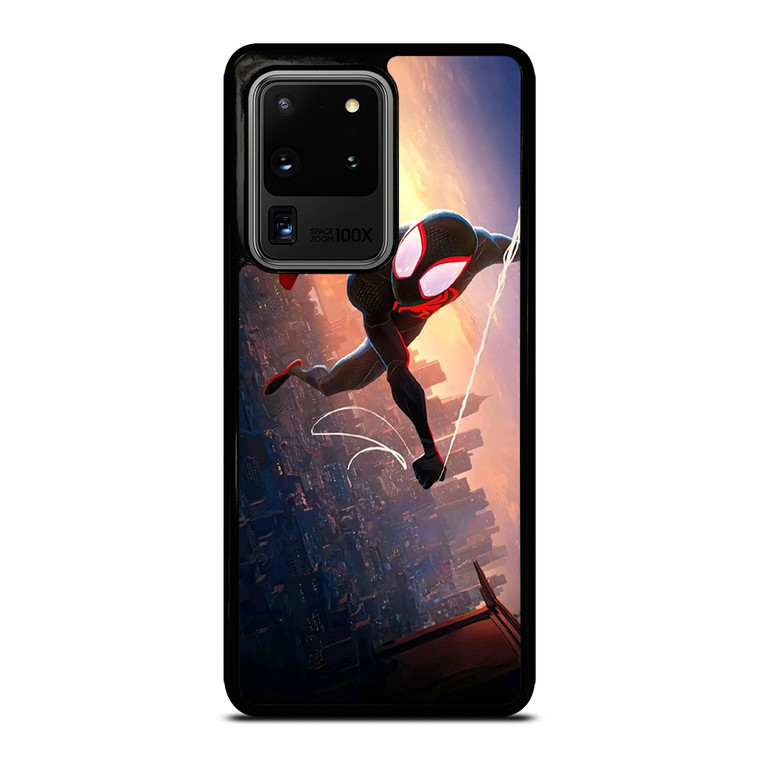 SPIDERMAN MILES MORALES ACROSS SPIDER-VERSE SWING Samsung Galaxy S20 Ultra Case Cover