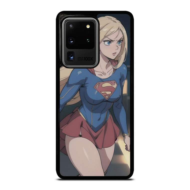 SUPER GIRL CARTOON MANGA ANIME Samsung Galaxy S20 Ultra Case Cover