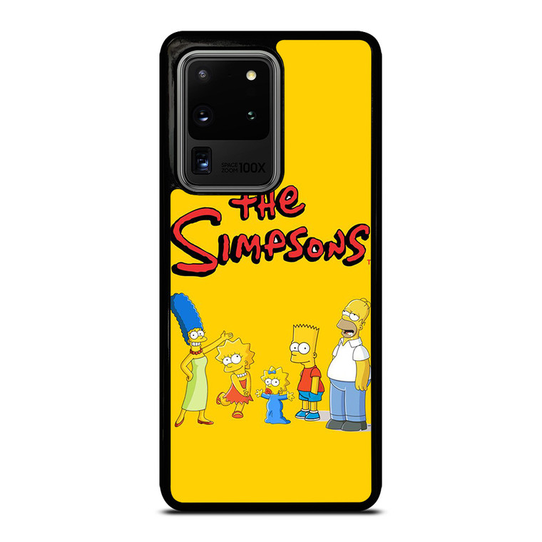 THE SIMPSONS FAMILY CARTOON Samsung Galaxy S20 Ultra Case Cover
