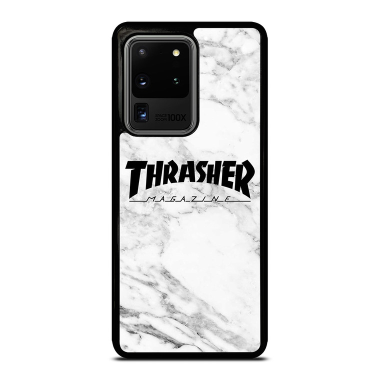 THRASHER SKATEBOARD MAGAZINE LOGO MARBLE Samsung Galaxy S20 Ultra Case Cover