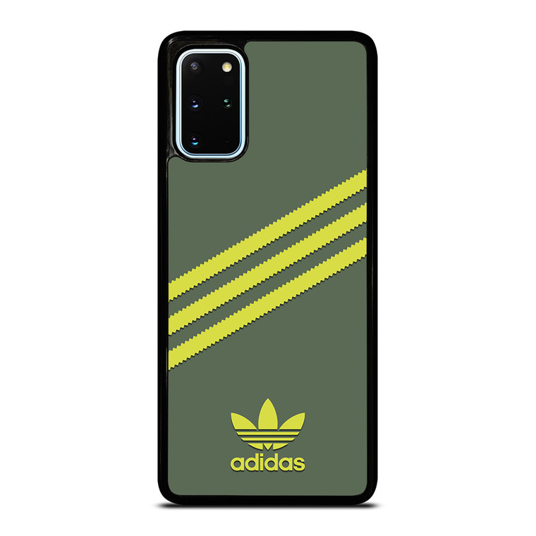 ADIDAS ORIGINALS STRIPES GREEN YELLOW Samsung Galaxy S20 Plus Case Cover