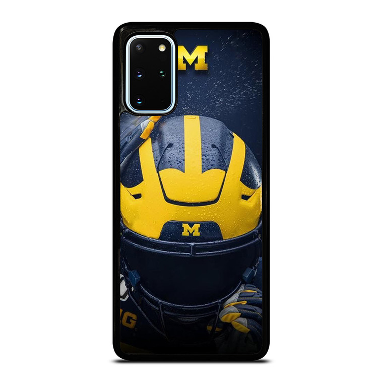 MICHIGAN WOLVERINES HELMET COLLEGE FOOTBALL TEAM Samsung Galaxy S20 Plus Case Cover