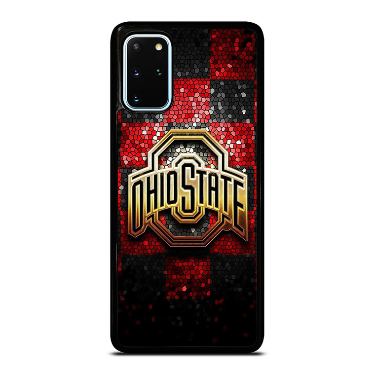 OHIO STATE LOGO FOOTBALL MOZAIC ICON Samsung Galaxy S20 Plus Case Cover