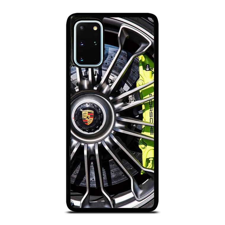 PORSCHE CAR ICON WHEEL LOGO Samsung Galaxy S20 Plus Case Cover